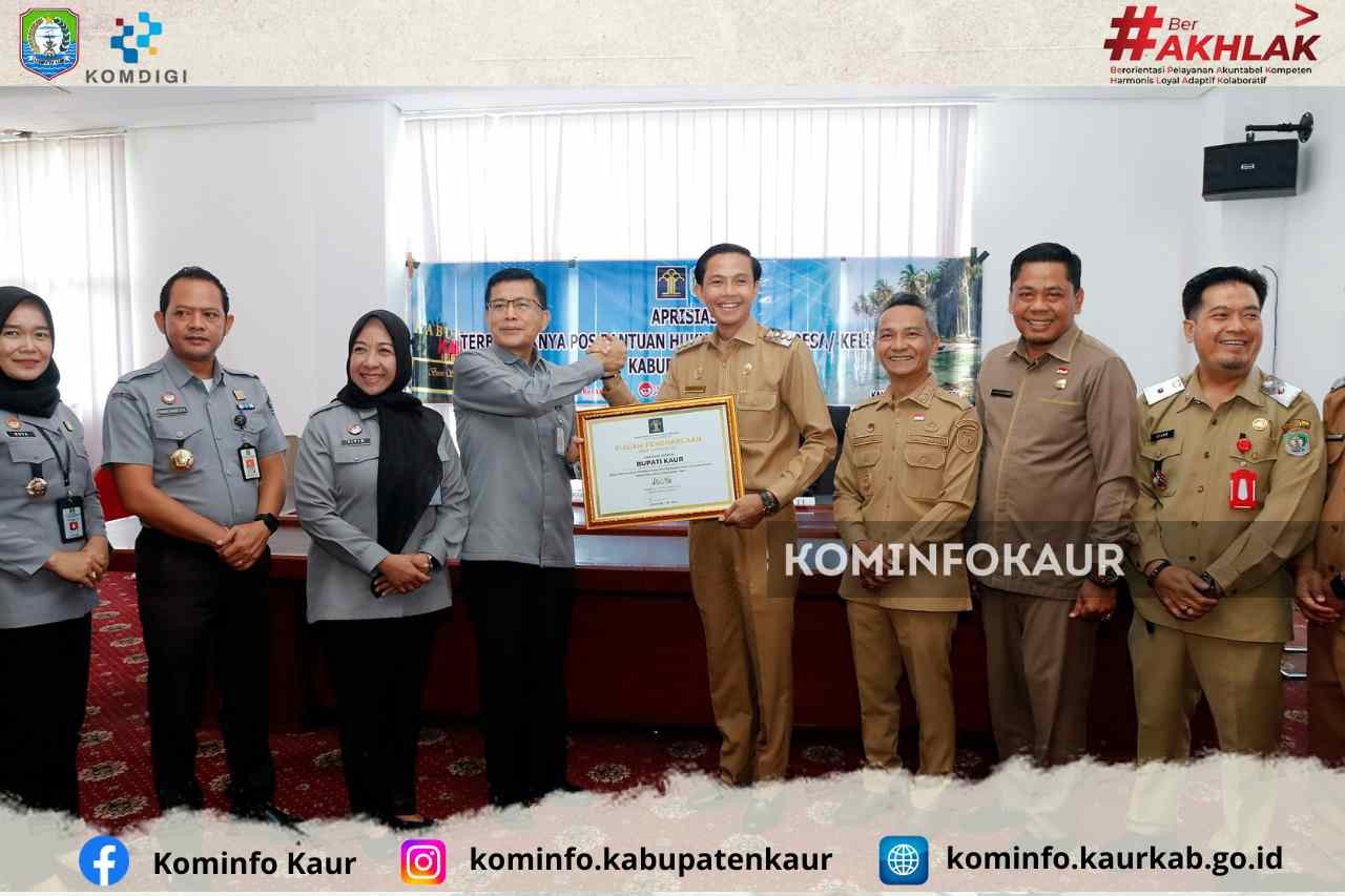 Kemenkum Apresiasi Pemkab Kaur, Seluruh Desa dan Kelurahan Bentuk Pos Bantuan Hukum