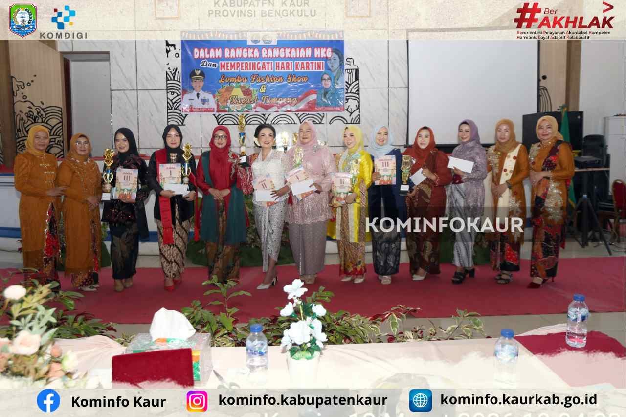 Semangat Kartini Menggema, Ratusan Perempuan Unjuk Kreativitas Lewat Fashion Show dan Tumpeng