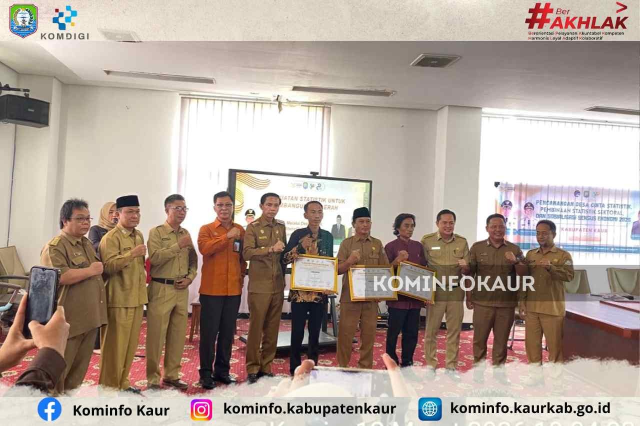 Tiga Desa Dicanangkan Jadi Desa CANTIK, Bupati Gusril Tekankan Pentingnya Data 