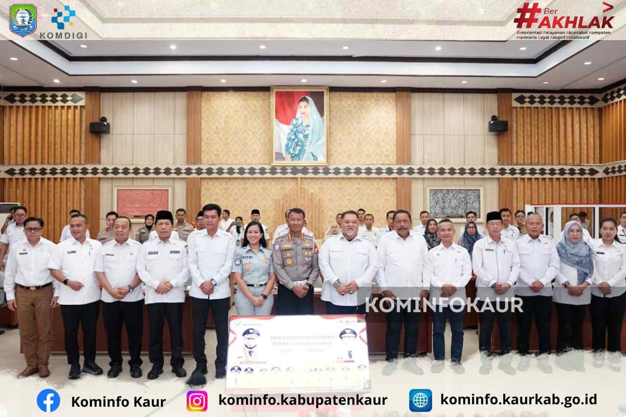 Dorong Optimalisasi PAD dari Sektor PKB, Wabup Kaur Hadiri Rakor Pemutihan Pajak