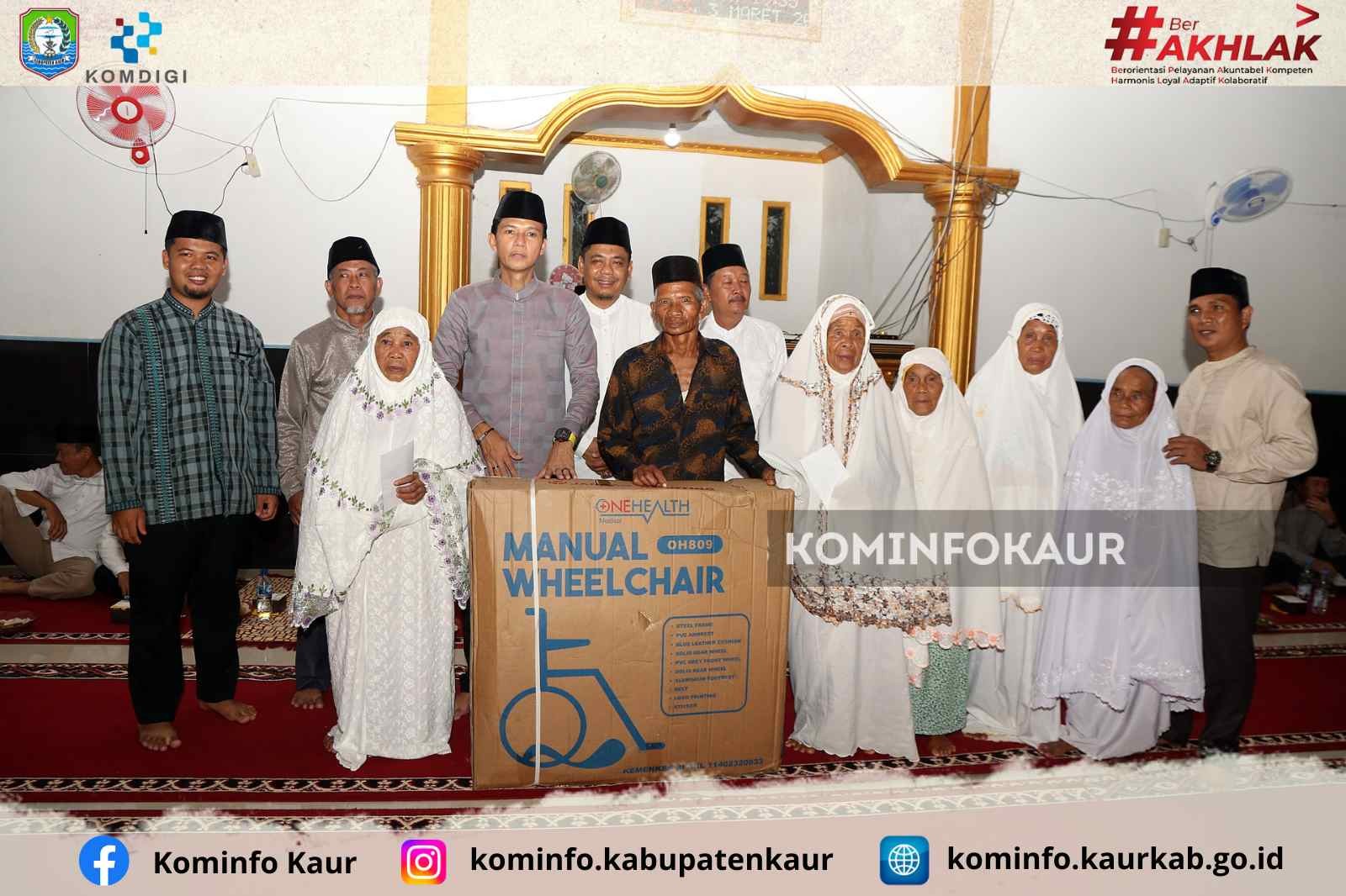 Safari Ramadan 1447 H, Bupati Gusril Pausi Kunjungi Masjid Sholihin di Kecamatan Kinal
