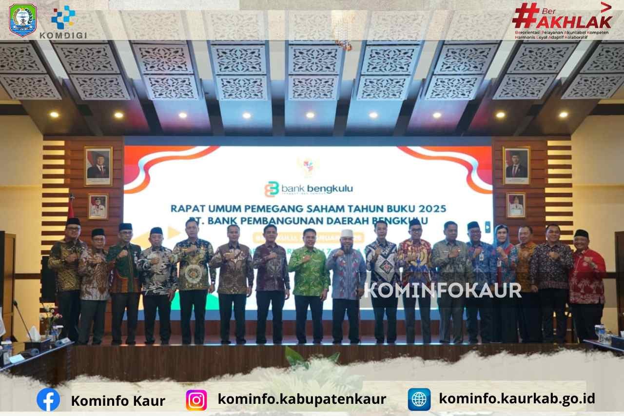 RUPS Tahun Buku 2025, Bank Bengkulu Perkuat Transformasi Berkelanjutan