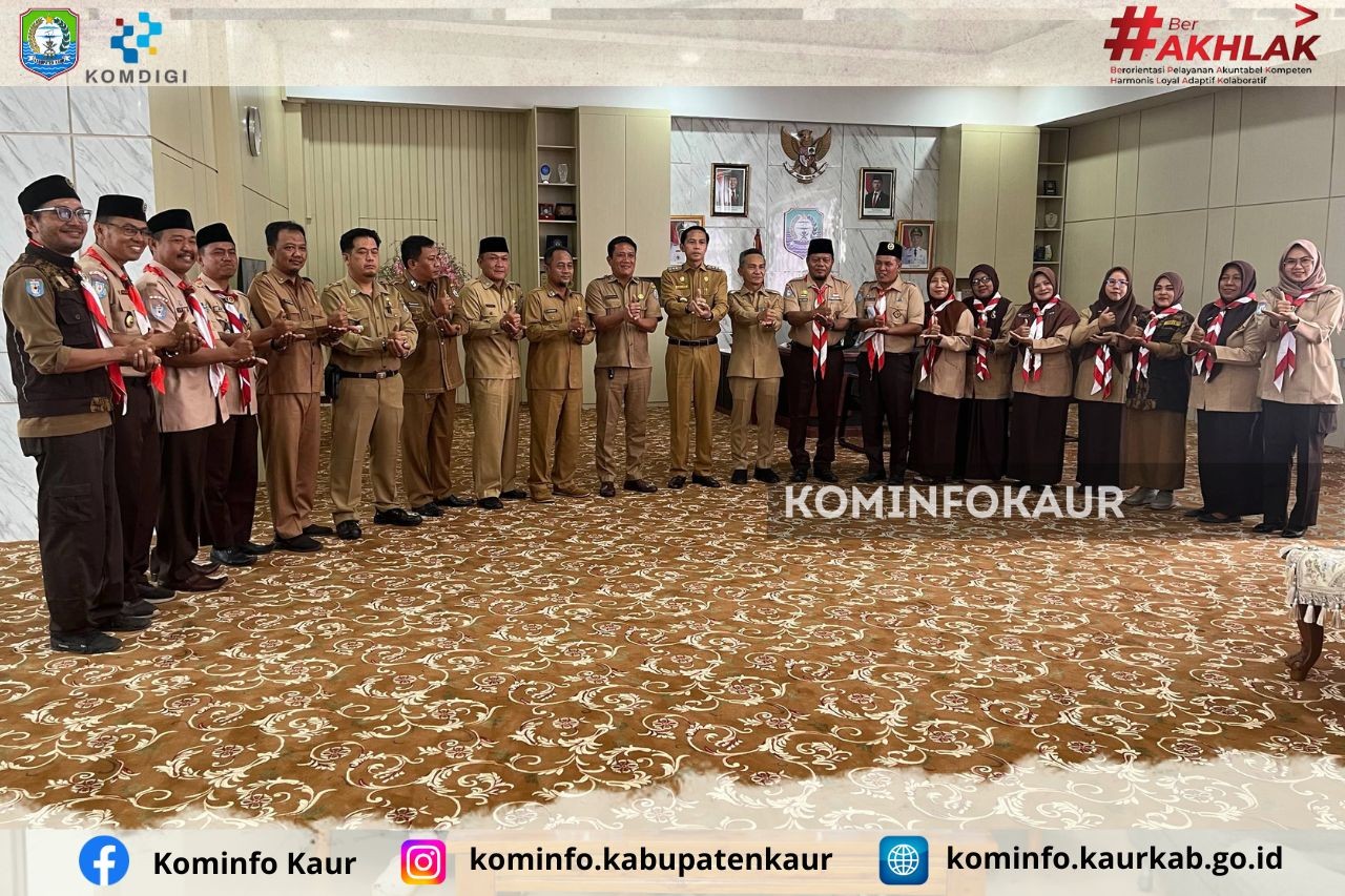 Bupati Kaur Dukung Penuh Kontingen Gerakan Pramuka 0706 ke Jamnas XII, Komitmen Perkuat Pembinaan 