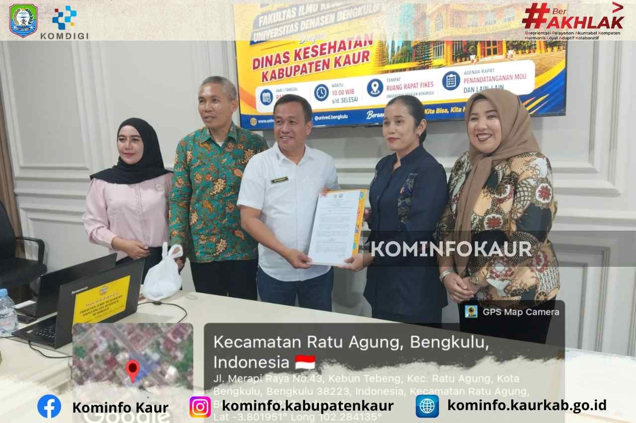 FIKes Unived dan Dinkes Kaur Jalin Kerja Sama, Perkuat SDM dan Layanan Kesehatan