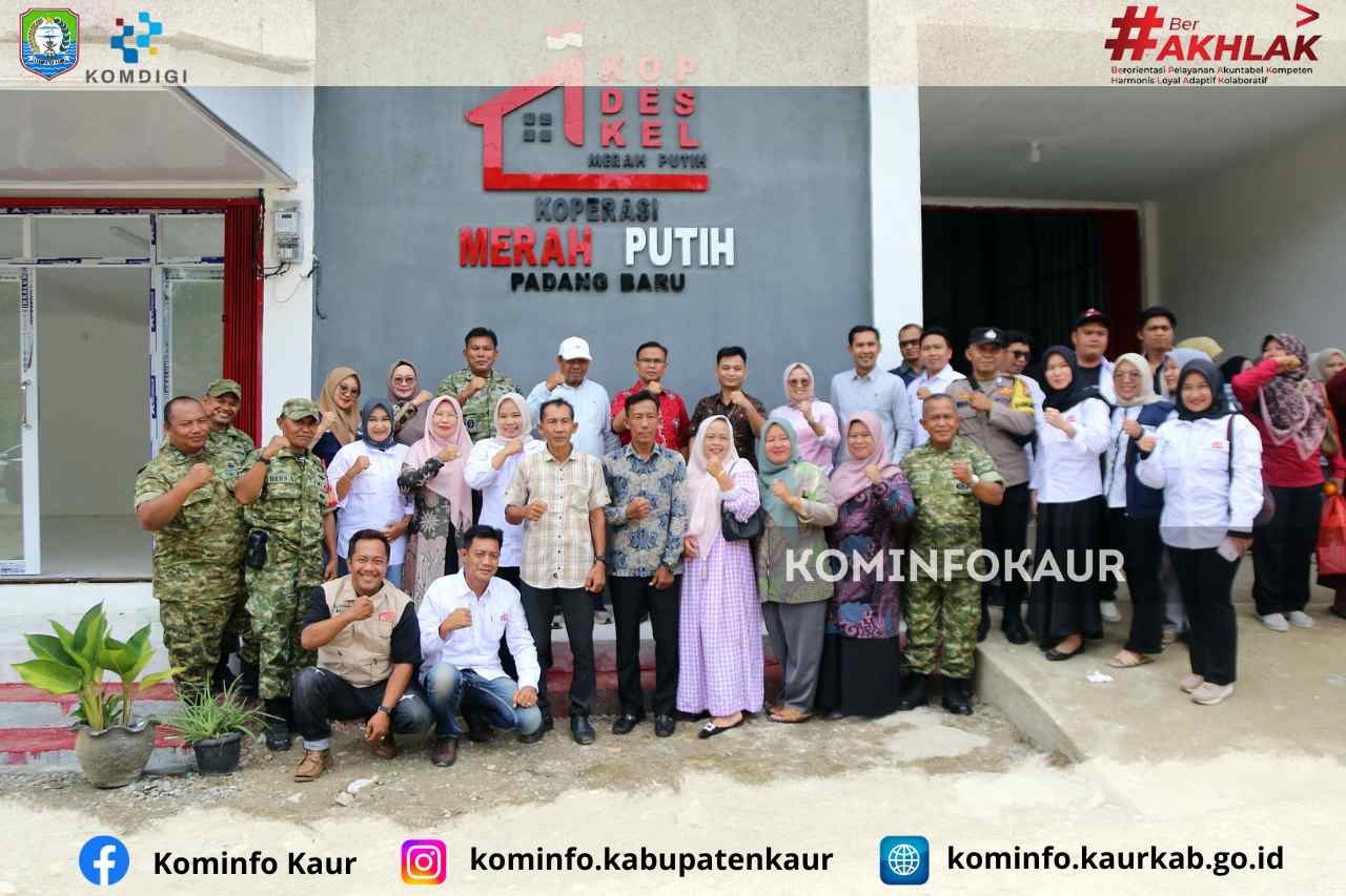 Presiden Prabowo Launching 1.061 KDKMP, di Kabupaten Kaur Tujuh Gerai Rampung
