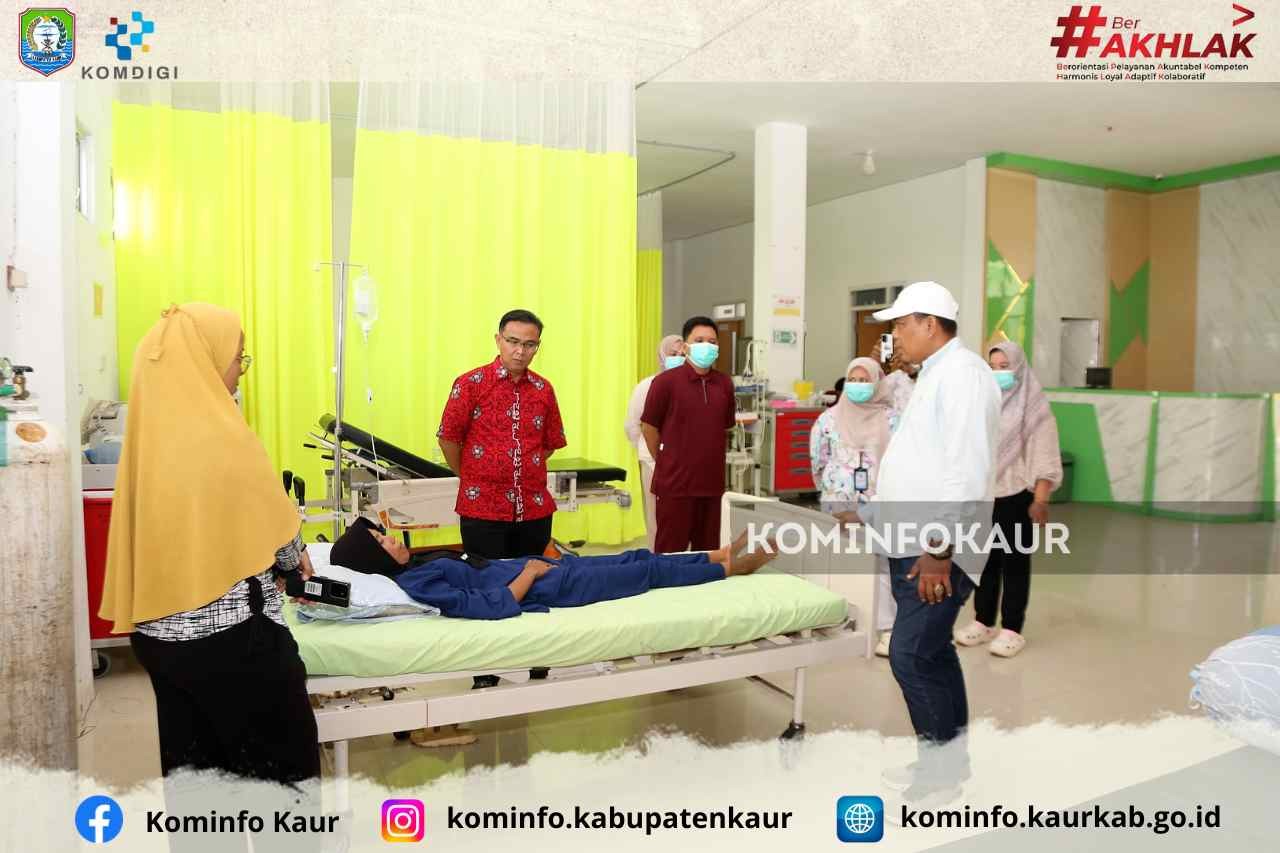 Mendadak Sekda dan Waka II DPRD Kaur Datangi RSUD, Ada Apa?