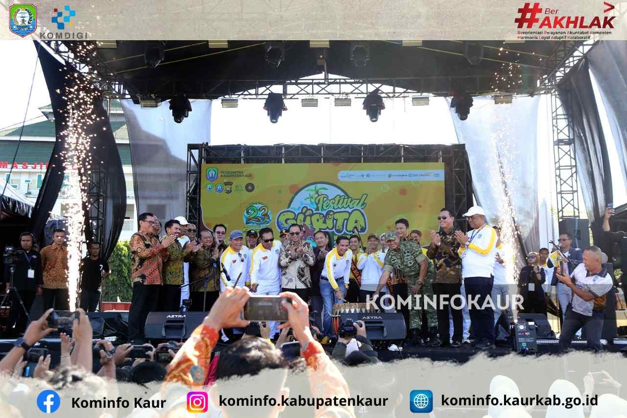 Dibuka Bupati Kaur, Festival Gurita 2026 Jadi Panggung Kuliner Lokal Menuju Nasional