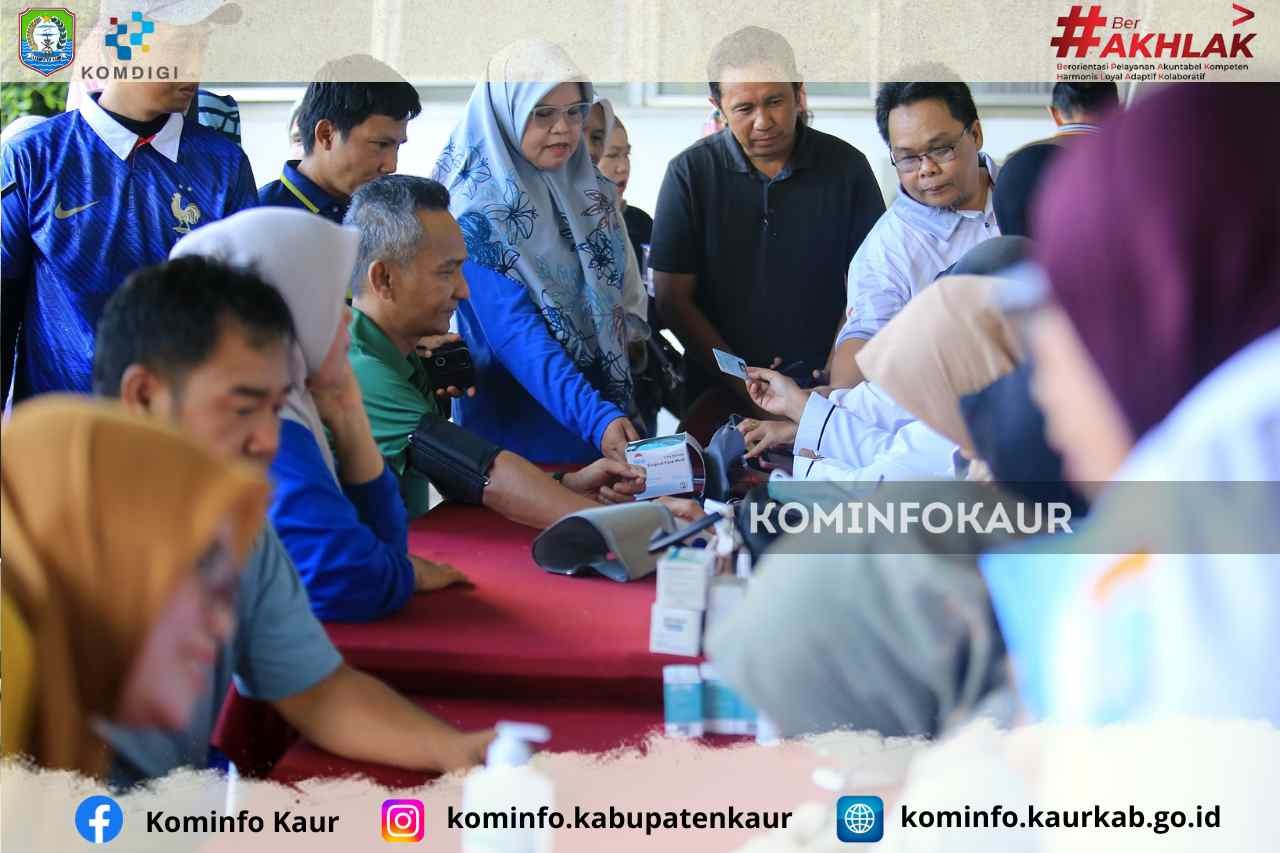 Deteksi Penyakit Sejak Dini, Dinkes Gelar Cek Kesehatan Gratis