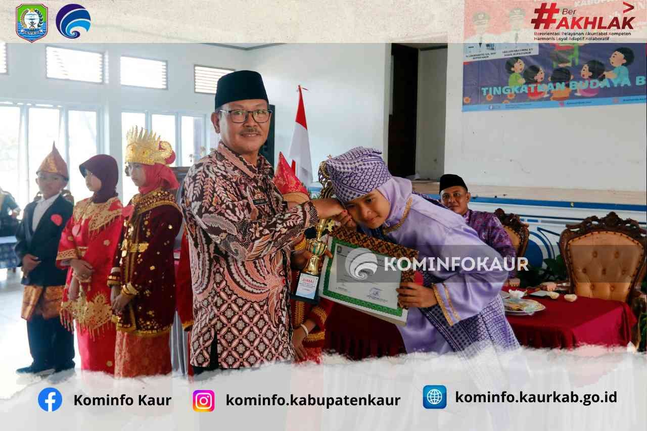 Jelita Nurmala Siswi SDN 117 Kaur Juara Lomba Bertutur Tingkat Kabupaten Kaur 2024