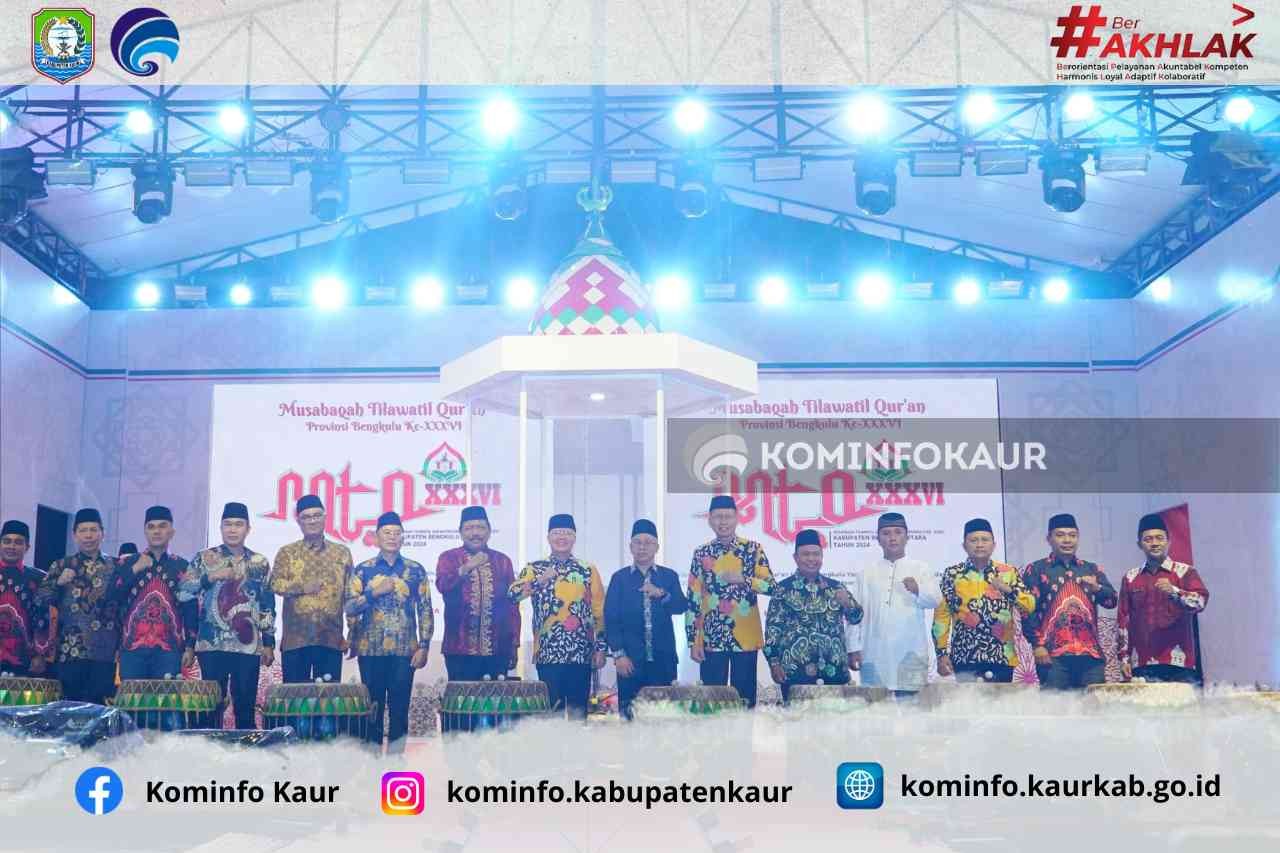 Gubernur Rohidin Minta Ajang MTQ Tingkat Provinsi Bengkulu Jadi Penguatan Nilai Keislaman