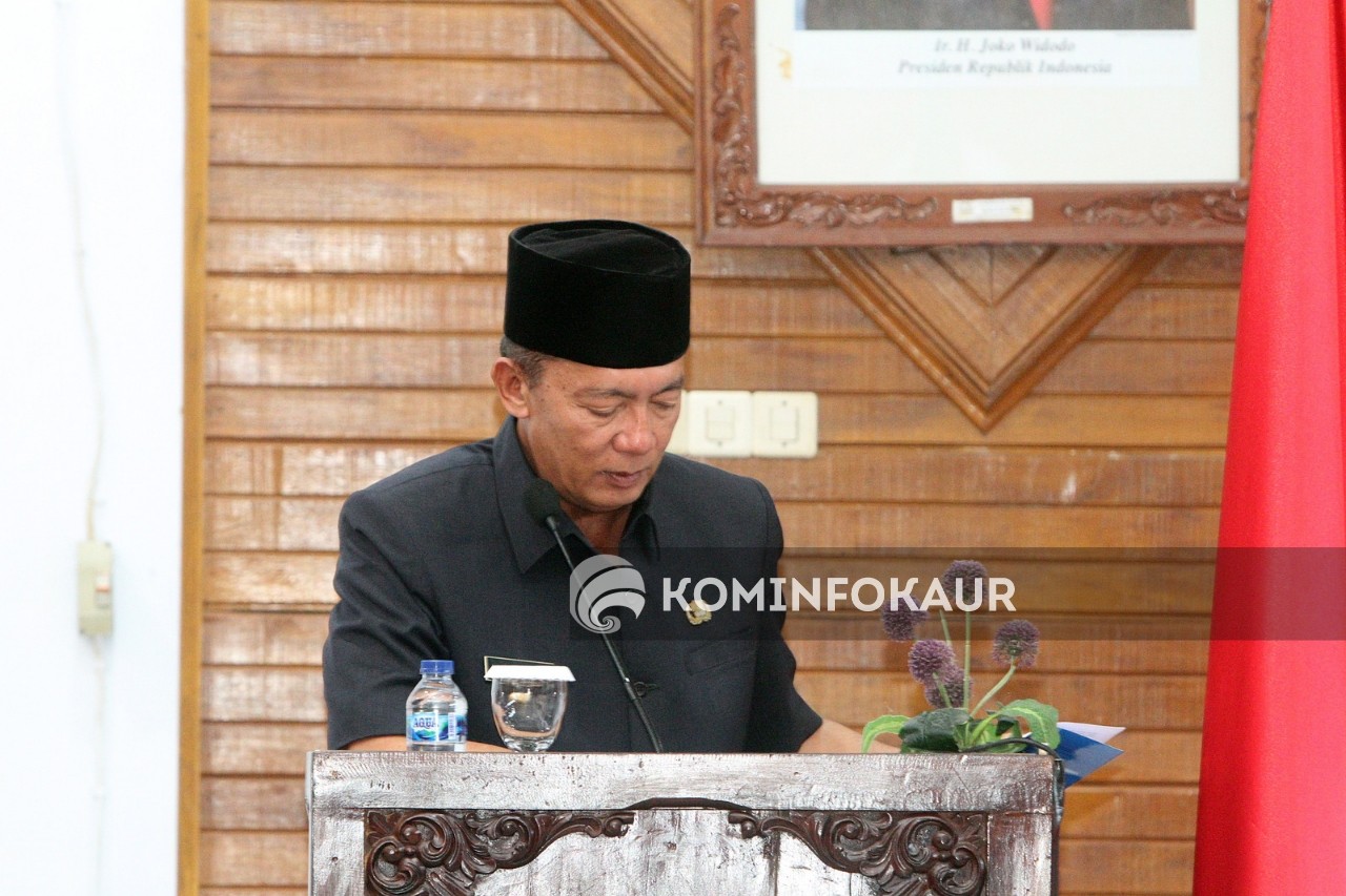 Bupati Sampaikan Nota Keuangan Raperda APBD Tahun 2023