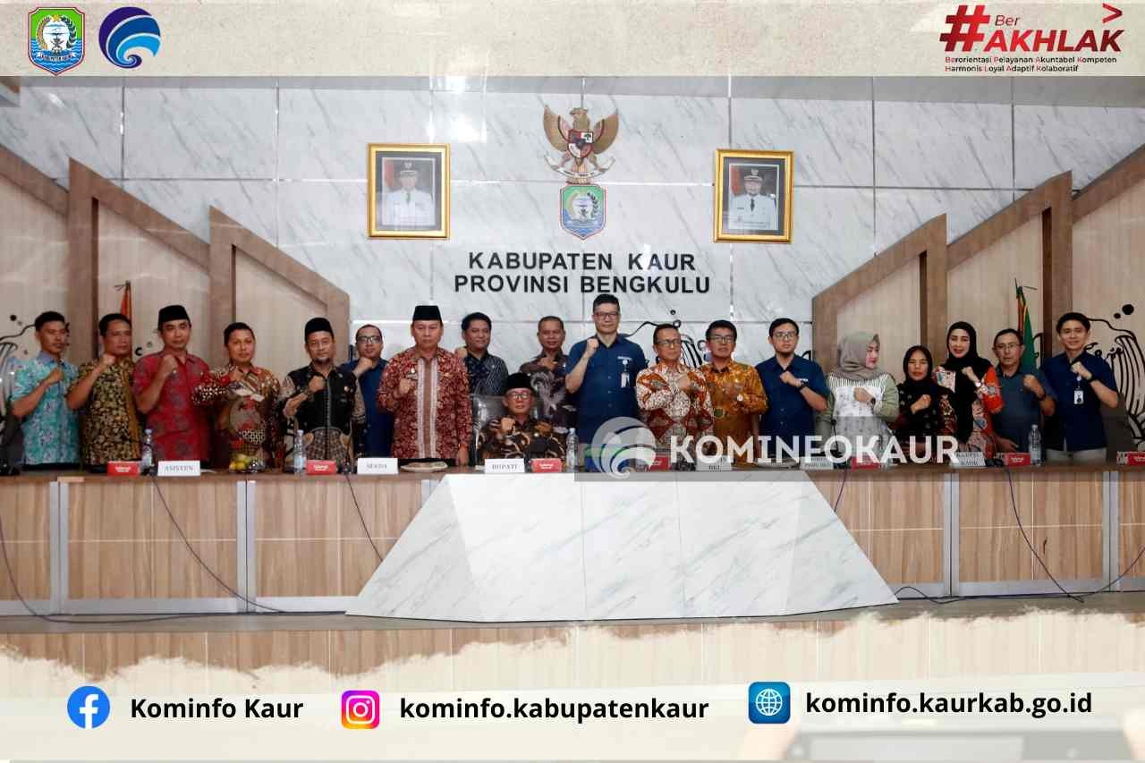 Bahas Capaian UHC, dan Tunggakan Iuran, BPJS Bersama Pemkab Kaur Gelar Pertemuan