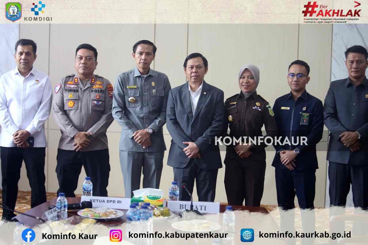 Kunker Ke Kabupaten Kaur, Ketua DPD RI Siap Dukung Program Bupati 
