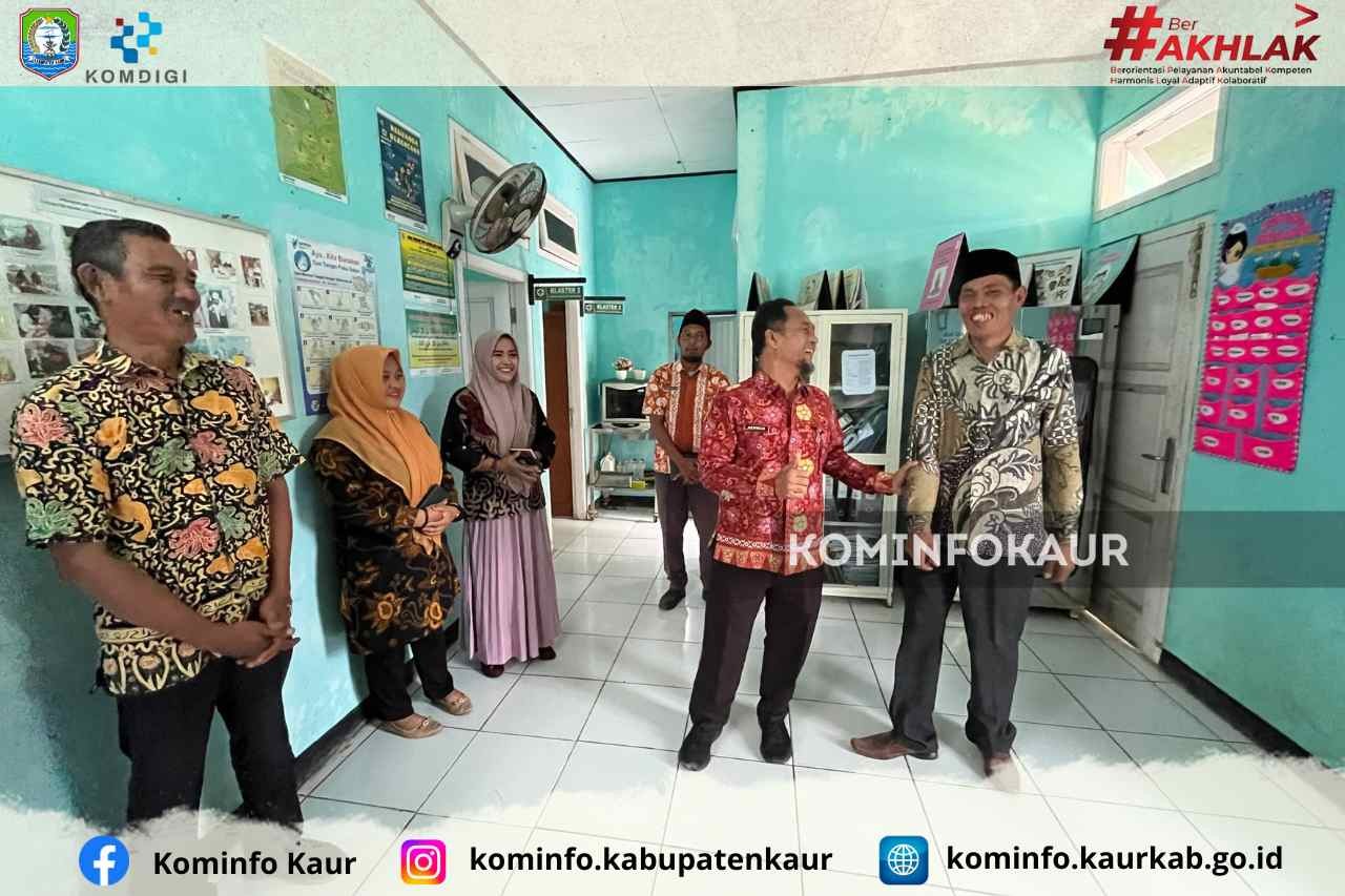 Perkuat Layanan Kesehatan Wilayah Terpencil, Asisten III Sidak Puskesmas Muara Sahung