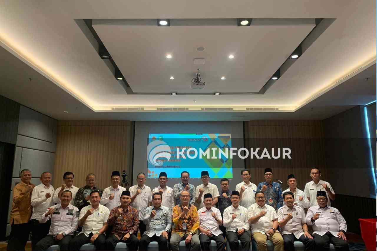 Penerapan Sistem Merit, Sekda Ikuti Audiensi Komisi Aparatur Sipil Negara