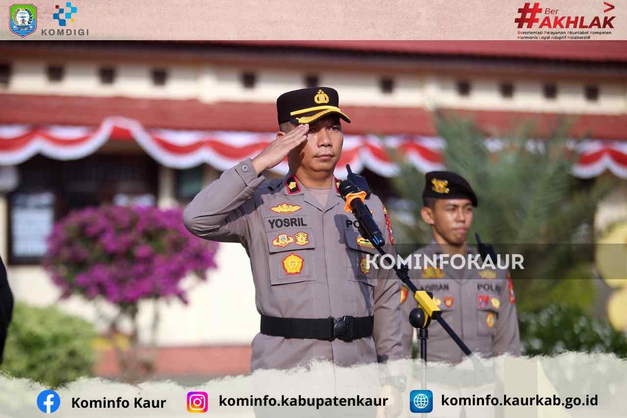 Antisipasi Kebakaran Hutan dan Lahan, Polres Kaur Gelar Apel Kesiapsiagaan