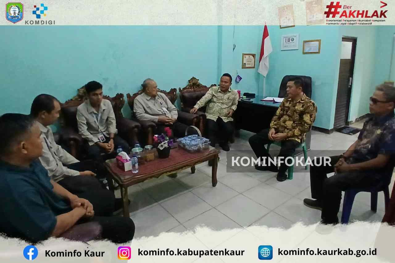 Perkuat Pengawasan Spektrum Frekuensi Radio, Balmon Kelas II Bengkulu Kunjungi Diskominfo SP Kaur
