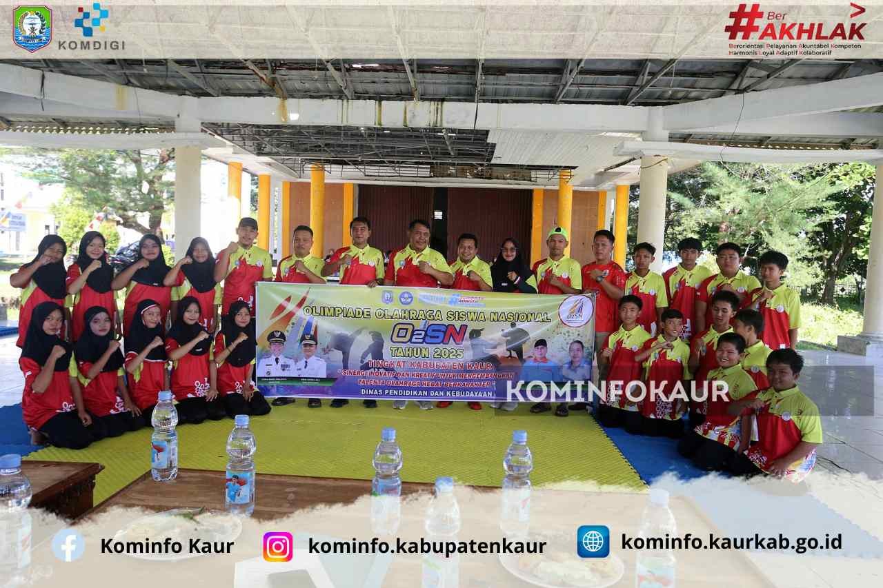Dibuka Kabid  Dikdas, 27 Atlet Ikuti O2SNTingkat Kabupaten Kaur