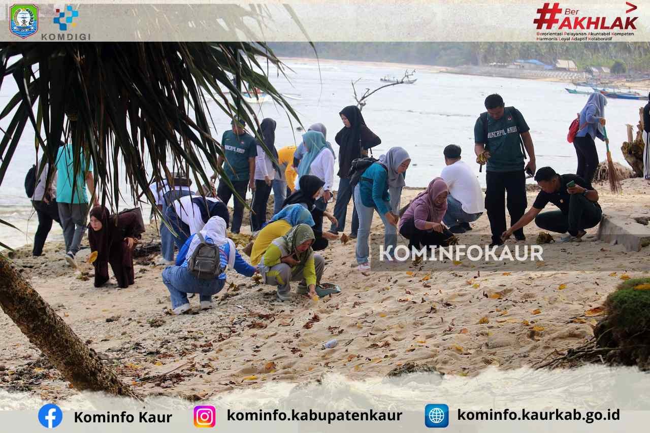 Dukung Pelaksanaan Jamda Bengkulu VII, OPD Kompak Bersih-Bersih Buper Pitaran