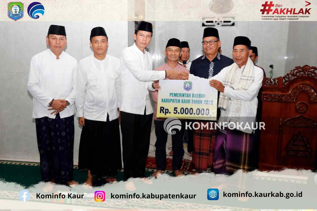 Safari Ramadan di Pagulir, Bupati dan Wabup Silaturahmi Dengan Warga Desa Ulak Agung 