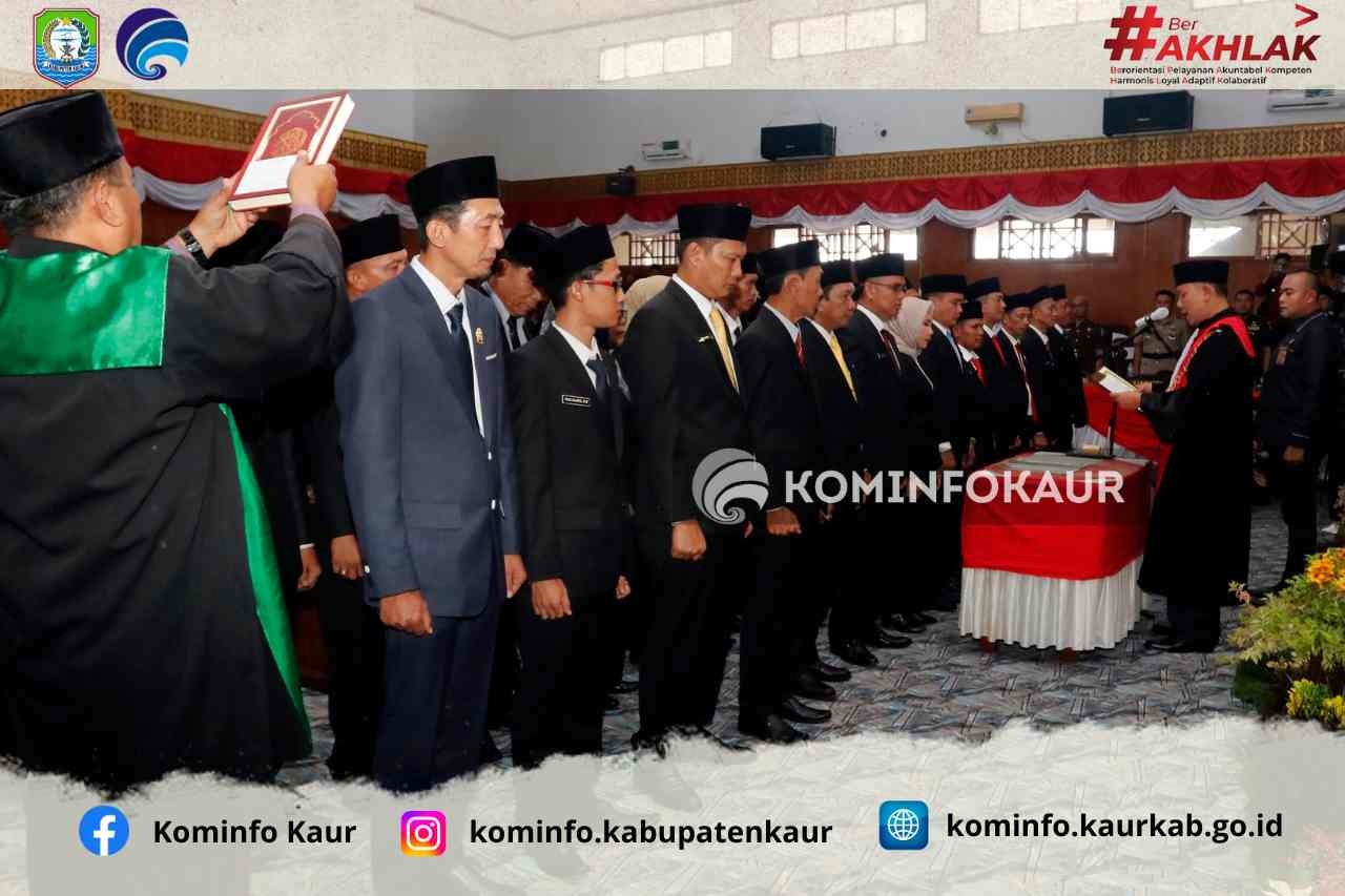 25 Anggota DPRD Kaur Periode 2024-2029 Resmi Dilantik, Ini Daftar Namanya 