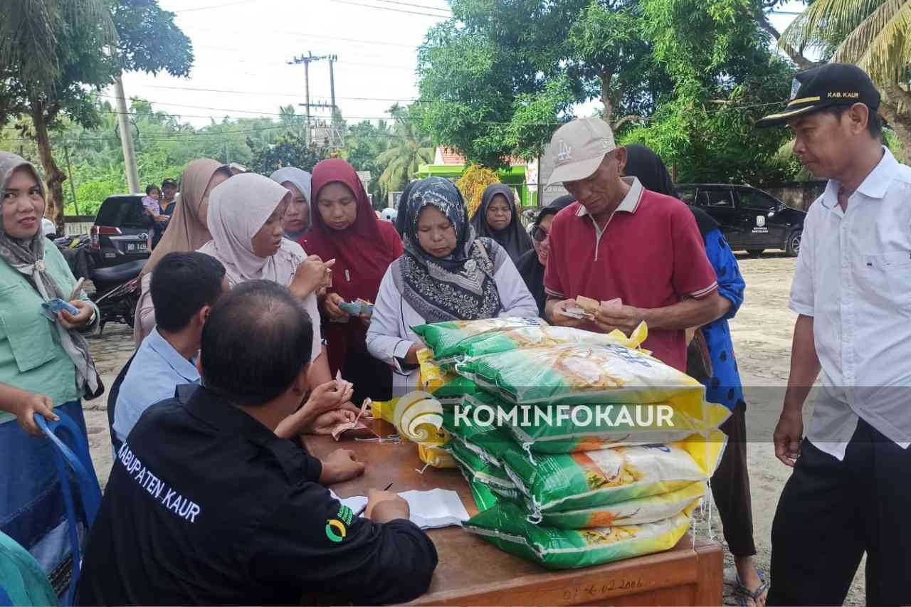 Pemkab Kaur  - Bulog Gelar Operasi Pasar Murah, 60 Ton Beras SPHP Disiapkan