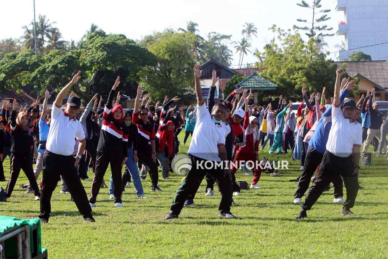 Bupati : Senam Bersama Untuk Kebugaran dan Jalin Silaturahmi