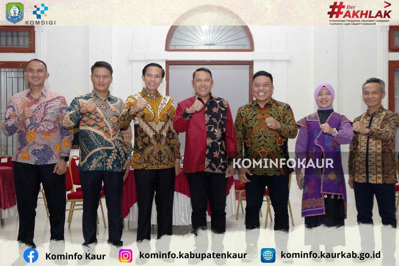 Kapolres Kaur Berganti, Pisah Sambut Berlangsung Penuh Keakraban 