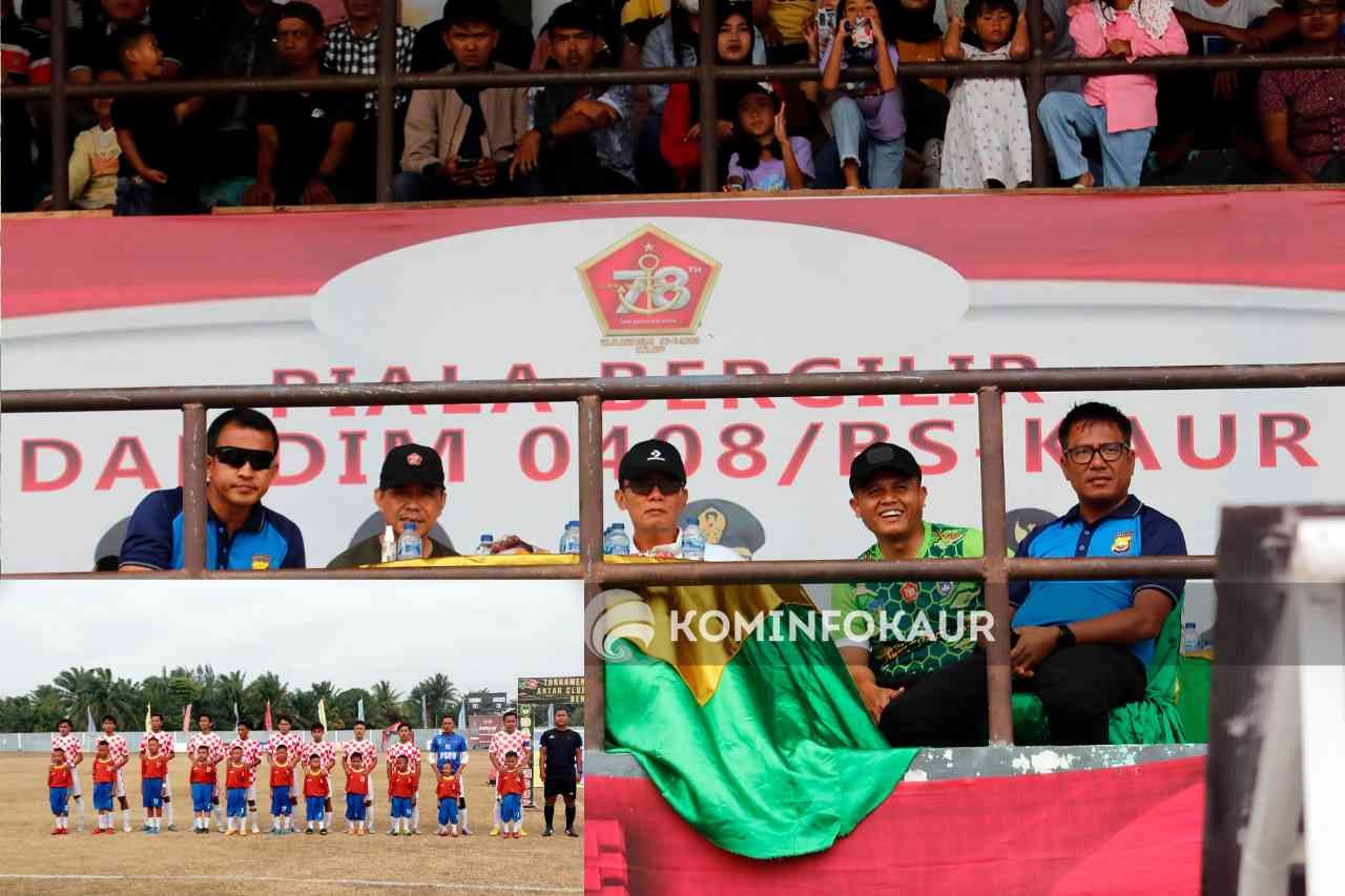 Saksikan Laga Final Dandim Cup 2023, Bupati Apresiasi PSHW Desa Sekunyit