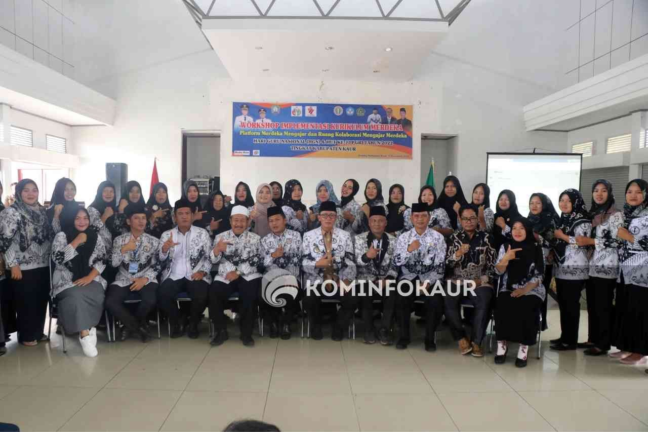 Buka Workshop Implementasi Kurikulum Merdeka, Ini Pesan Bupati  