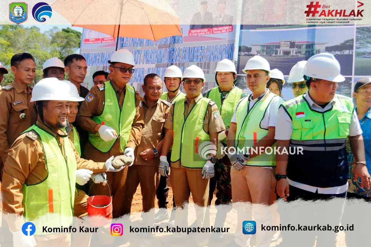 Bupati Lismidianto Groundbreaking Pembangunan RS Pratama