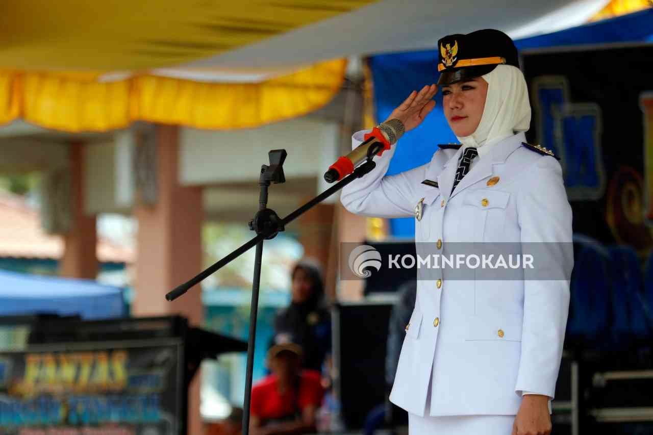 Upacara HUT Ke-19 Kecamatan Pagulu Berjalan Khidmat