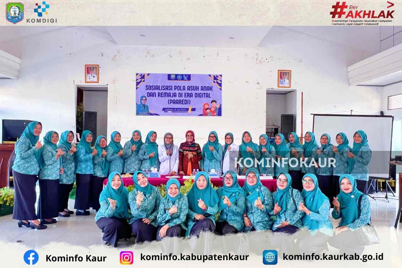 Wujudkan Keluarga Tangguh dan Berkualitas, TP PKK Gelar Sosialisasi Program PAAREDI