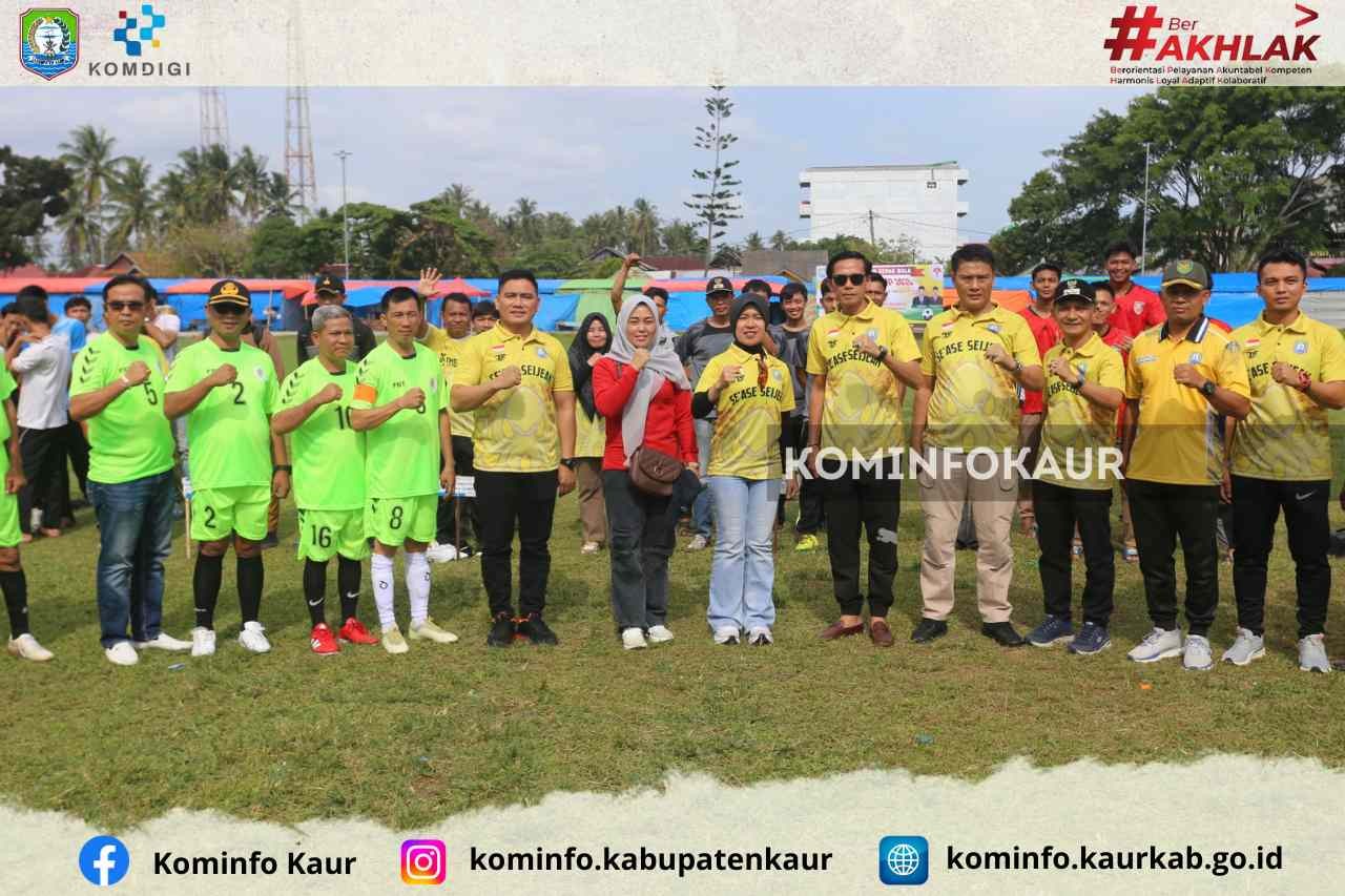 Dibuka Buka Bupati Kaur, 17 Kesebelasan Ramaikan Bupati Cup 2025