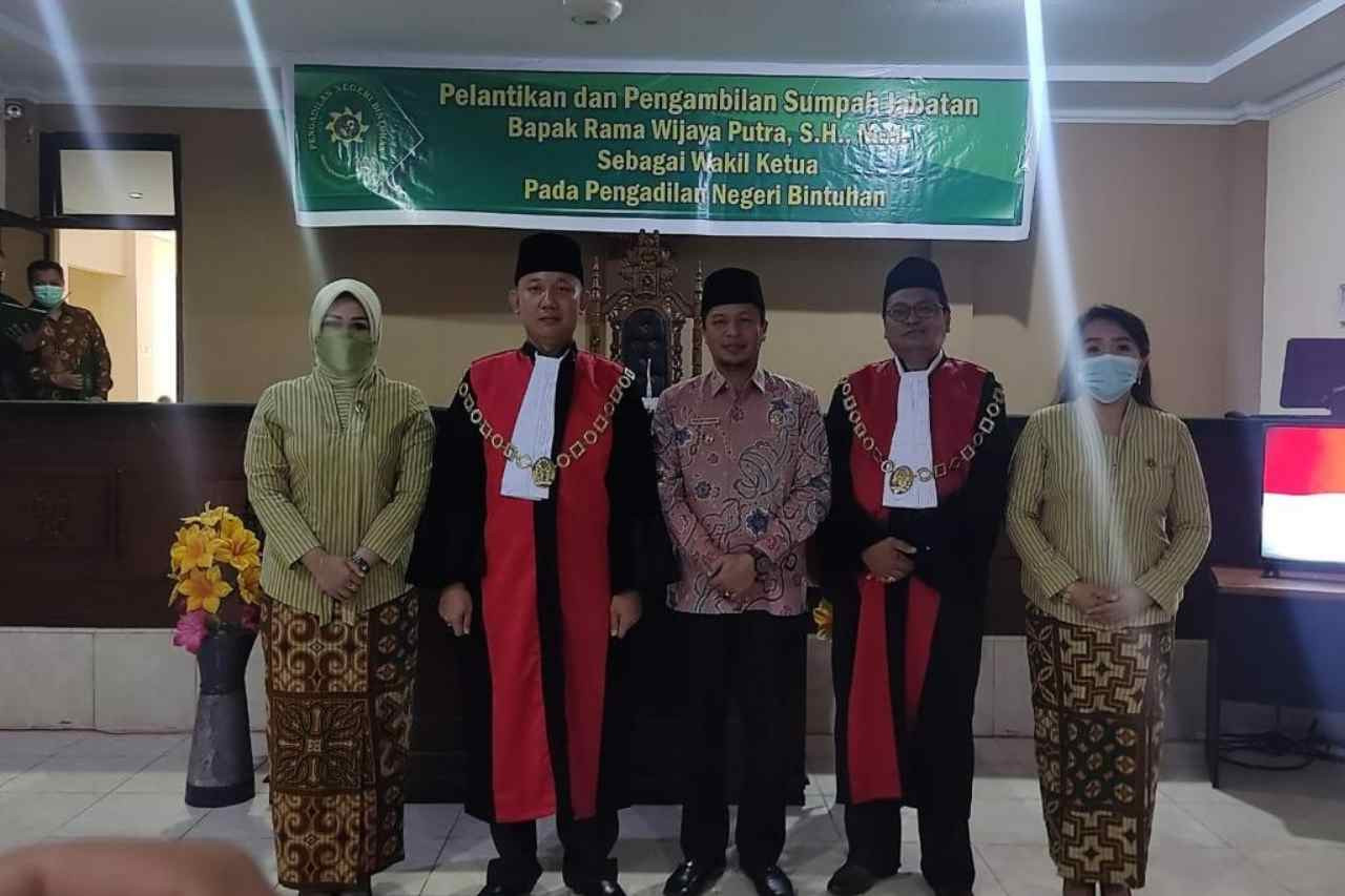 Satu tahun Kosong, Putra Lampung Jabat Waka PN Bintuhan