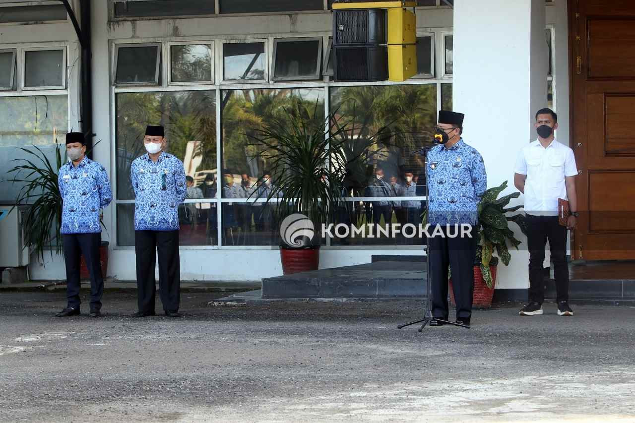 Upacara Bulanan, Ini Pesan Bupati