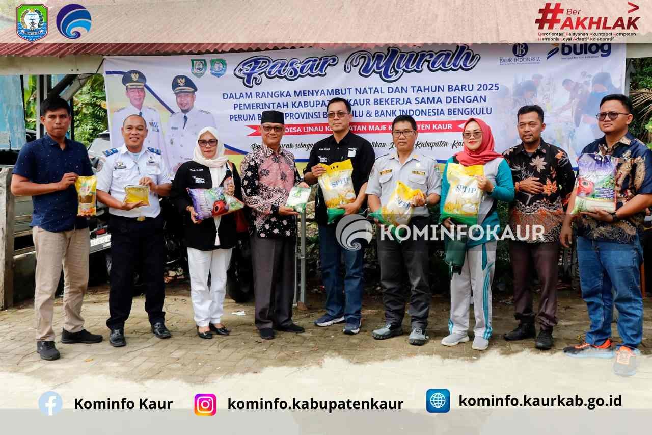 Stabilkan Harga Bahan Pokok, Pemda Kaur Gelar Pasar Murah