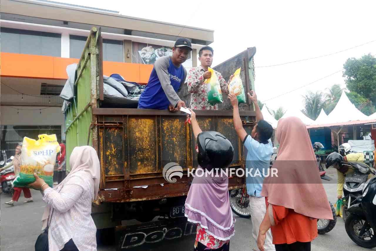 Gerakan Pangan Murah, Dalam 2 Jam Beras 6 Ton Ludes Terjual 