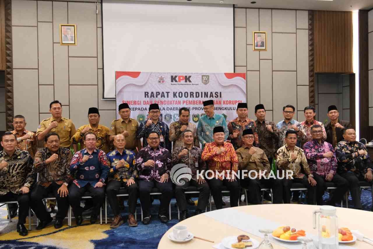 Pencegahan dan Pemberantasan Korupsi Perlukan Aksi Nyata Seluruh Kepala Daerah Se-Provinsi Bengkulu