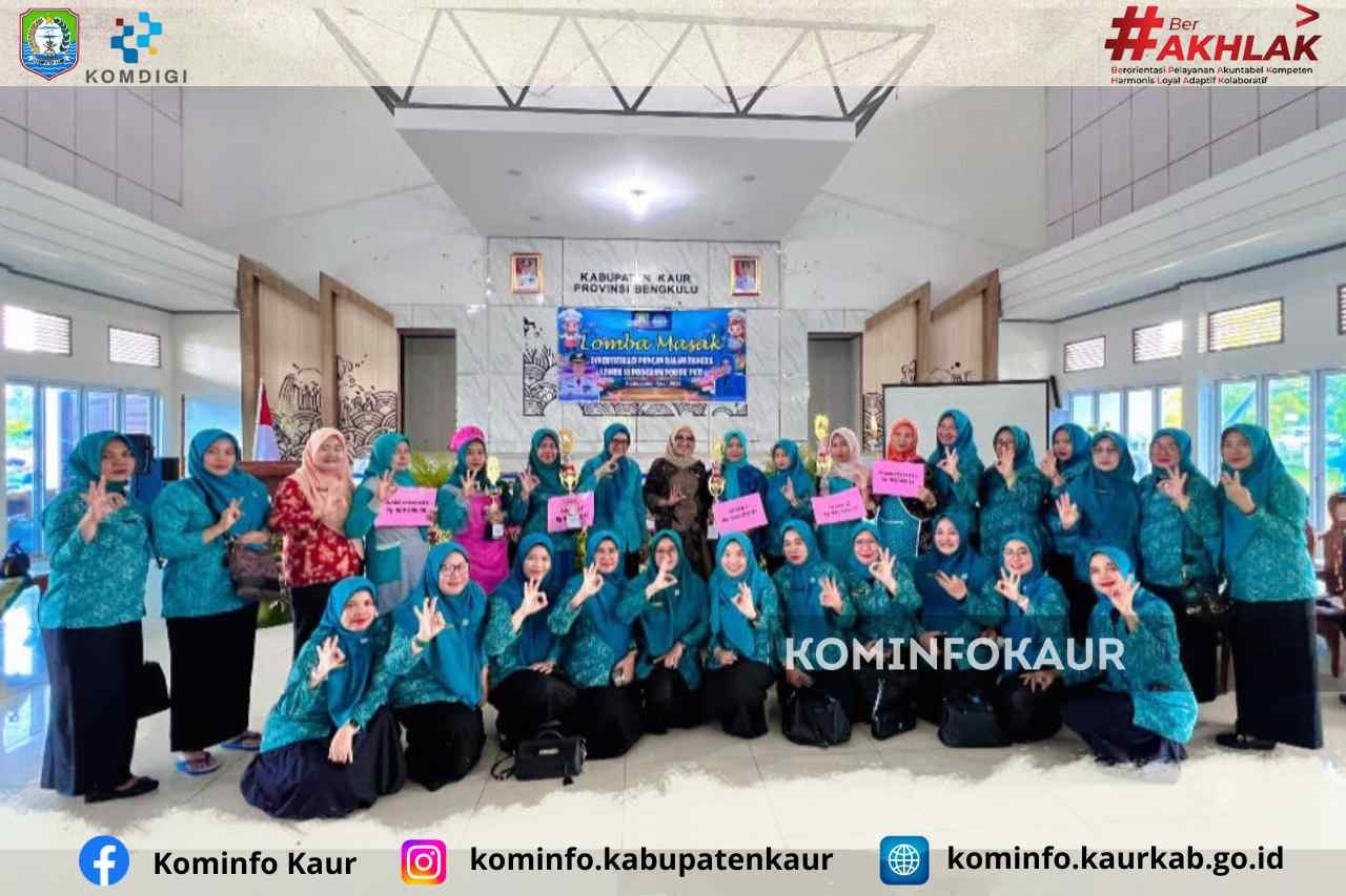 Dorong Pemanfaatan Pangan Lokal dan Inovasi Olahan, TP-PKK Kabupaten Kaur Gelar Lomba Memasak