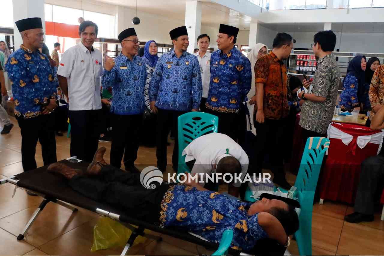 Kumpulkan 48 Kantong Darah, Wabup Pinta PMI Lebih Pro Aktif