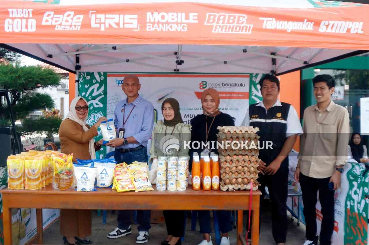 Bazar Berkah Babe Transaksi menggunakan QRIS