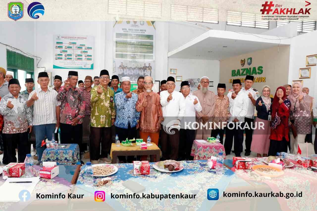 Optimaslisasi Pengumpulan ZIS, Pengurus Masjid Kaur Selatan Dikumpulkan 