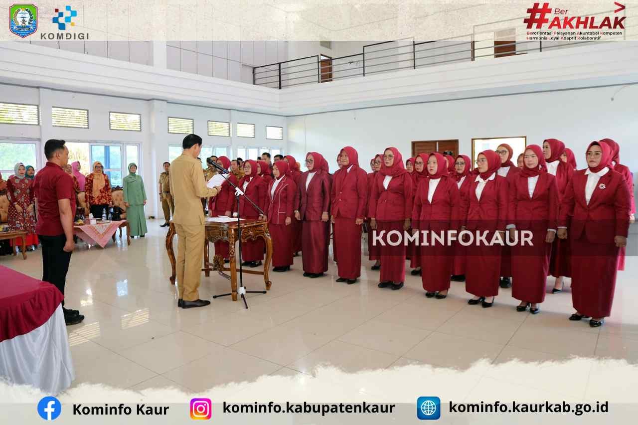 Popi Anggraini Hamid Resmi Pimpin GOW Kabupaten Kaur Periode 2025-2030