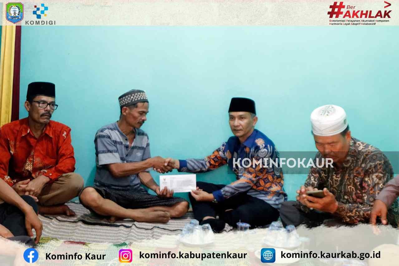 Wabup Abdul Hamid Sambangi Kediaman Korban Tenggelam di Pantai Danau Kembar