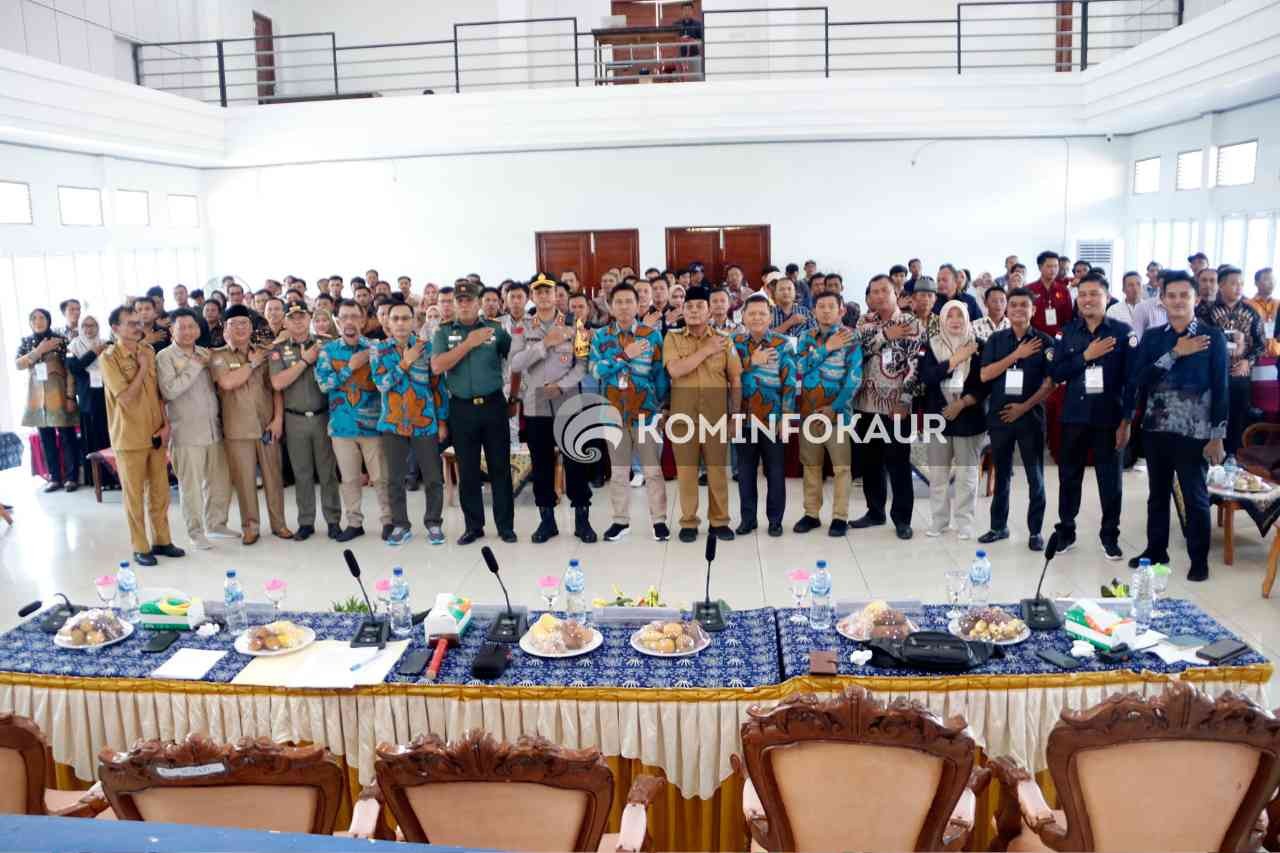 KPU Kaur Gelar Pleno Terbuka Rekapitulasi Suara Tingkat Kabupaten