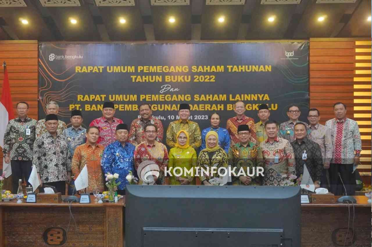 Asisten II Hadiri RUPS Tahunan Bank Bengkulu Tahun Buku 2022