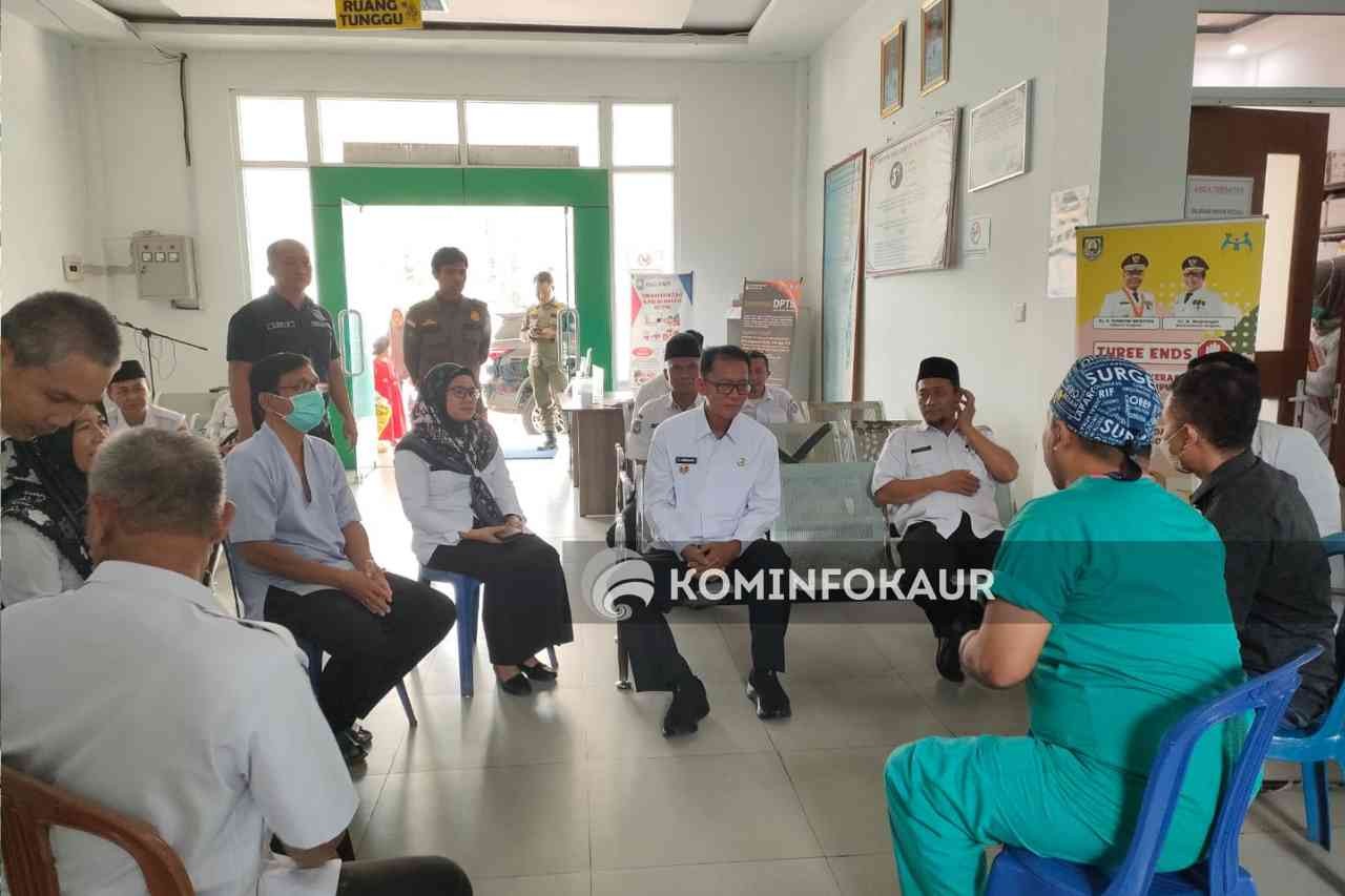 Pastikan Pelayanan Berjalan Baik, Bupati Sidak RSUD Kaur 