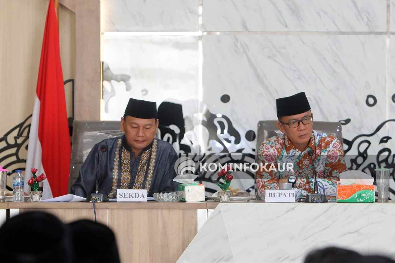 Pastikan Acara Penutupan Berjalan Lancar, Bupati Pimpin Rakor