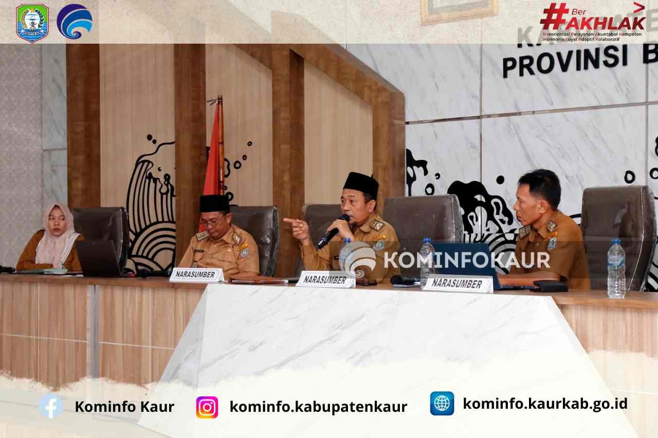 Pemkab Kaur Mulai Sosialisasikan Penyederhanaan Birokrasi